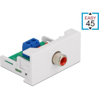 Delock Easy 45 Module RCA female port 22.5 x 45 mm