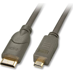 LINDY Mini HDMI an Micro HDMI 1.5m  Stecker Typ C an Typ D