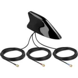 Delock Shark Fin Antenna with LTE + WLAN + GNSS multiband