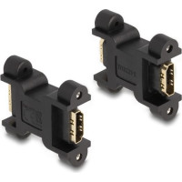 Delock HDMI Adapter female to female with screw connection