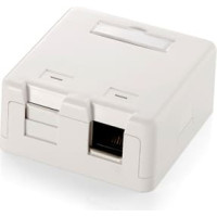 Virsapmetuma montāžas kārba, 2-Port keystone, Equip