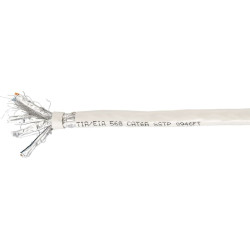 Equip 401493 tīkla kabelis Bēšs 305 m Cat6a S/FTP (S-STP)