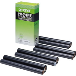 Brother PC-74RF faksa piederums Faksa lente 144 lappuses Melns 4 pcs