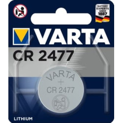 Varta Batterie Knopfzelle CR2477 3V 650mAh Lithium      1St.