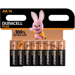 Duracell Batterie Plus NEW - AA (MN1500/LR06) Mignon   16St.