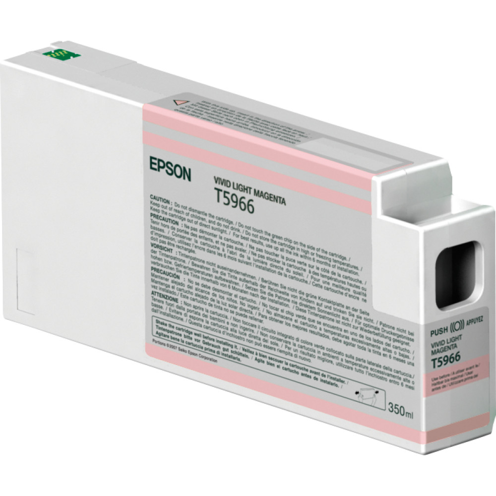 Epson Singlepack Vivid Light Magenta T596600 UltraChrome HDR 350 ml