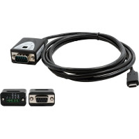 Exsys EX-2346IS USB 2.0 zu 1x Seriell RS-422/485 Port Konverter, 15KV ESD, 4.0KV, Kabel, FTDI, schwarz, 1,8 m