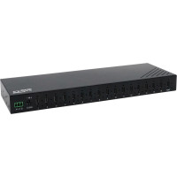 Exsys EX-12276HMS 16-Port USB 3.2 Gen 2 Metall HUB, mit 16x C-Anschlüsse