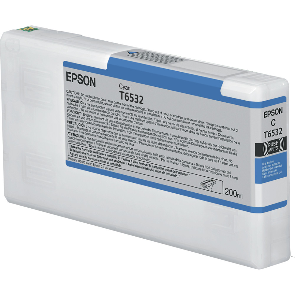 Epson T6532 Cyan Ink Cartridge (200ml)