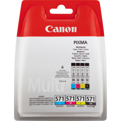 Canon 0386C005 tintes kārtridžs 4 pcs Oriģināls Melns, Tirkīzzils, Fuksīns, Dzeltens