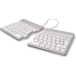 R-Go Tools RGOSBNDWLWH tastatūra Birojs Bluetooth sistēma QWERTY Ziemeļvalstu Balts