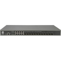 Level One LevelOne GTL-2091 tīkla pārslēgs Vadīts L3 Gigabit Ethernet (10/100/1000) Pelēks