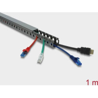 Delock Wiring Duct 30 x 30 mm - length 1 m grey