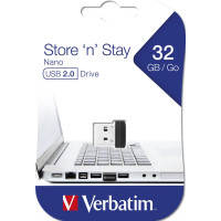 Verbatim USB-Stick  32GB Verbatim 2.0 Nano Store'n Stay retail