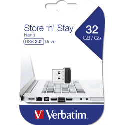 Verbatim USB-Stick  32GB Verbatim 2.0 Nano Store'n Stay retail