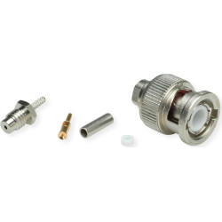 Telegärtner TELEGÄRTNER BNC Straight Plug Crimp, G3 (RG-178B/U) crimp/crimp