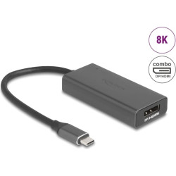 Delock USB Type-C™ Adapter to Combo HDMI / DisplayPort Port 8K