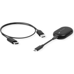 Roline Drahtloses P2P-Anzeige-Dongle-Set, Tx+Rx, HDMI, 1080p, 20 m