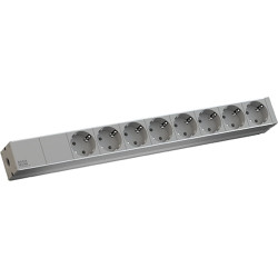 Bachmann 19" 1U 8xCEE7/3 with test lead