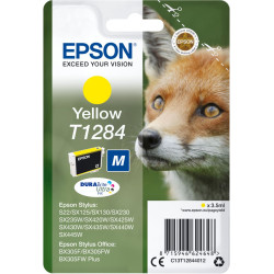 Epson Fox T1284 tintes kārtridžs 1 pcs Oriģināls Dzeltens