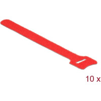 Delock Hook-and-loop fasteners L 150 mm x W 12 mm 10 pieces red