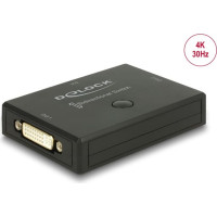 Delock DVI 2 - 1 Switch bidirectional 4K 30 Hz