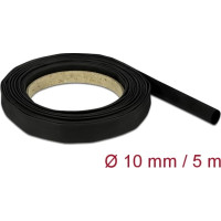 Delock Heat Shrink Tube 5 m x 10 mm black