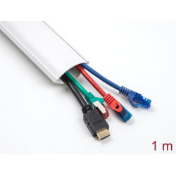 Delock Corner Duct self-adhesive 73 x 42 mm - length 1 m white