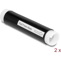 Delock Cold Shrink Tube 25 mm x 130 mm 2 pcs black