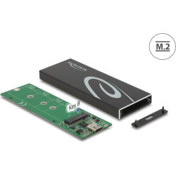 Delock External Enclosure for M.2 SATA SSD with USB Type-C™ female
