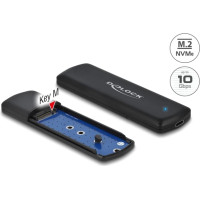 Delock External Enclosure for M.2 NVMe PCIe SSD with USB Type-C™ female - tool free