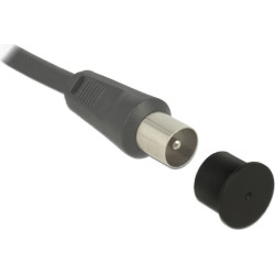 Delock Dust Cover for F jack 10 pieces black