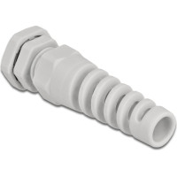 Delock Cable Gland with strain relief PG9 grey