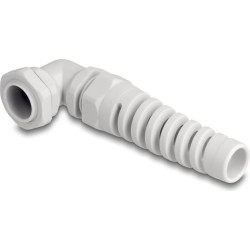 Delock Cable Gland with strain relief 90° angled PG13.5 grey