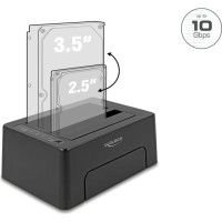 Delock USB Type-C™ 10 Gbps Docking Station for 2 x SATA HDD / SSD with Clone Function