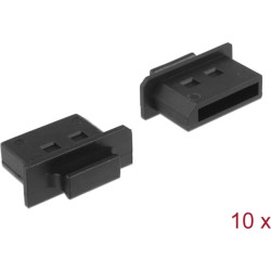 Delock Dust Cover for DisplayPort female with grip 10 pieces black