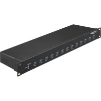 Delock 19″ Industry Hub 13 x USB 3.1 Gen 1 Type-A