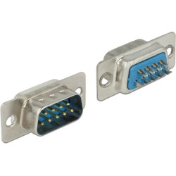 Delock Connector Sub-D 9 pin male