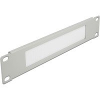 Delock 10″ Cable Management Brush Strip 1U grey