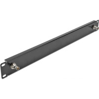 Delock 19″ Panel with 2 x BNC jack 1U black