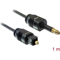 Delock Cable Toslink Standard male > Toslink mini 3.5 mm male 1 m