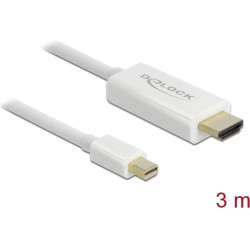 Delock Cable mini DisplayPort 1.1 male > HDMI-A male 3 m
