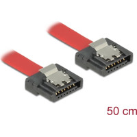 Delock SATA 6 Gb/s Cable 50 cm red FLEXI