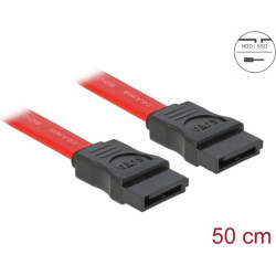 Delock SATA 3 Gb/s Cable 50 cm red