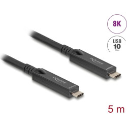 Delock Active Optical USB-C™ 8K Video + Data + PD Cable 5 m