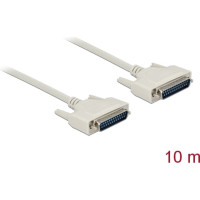 Delock Serial Cable D-Sub 25 male to male 10 m