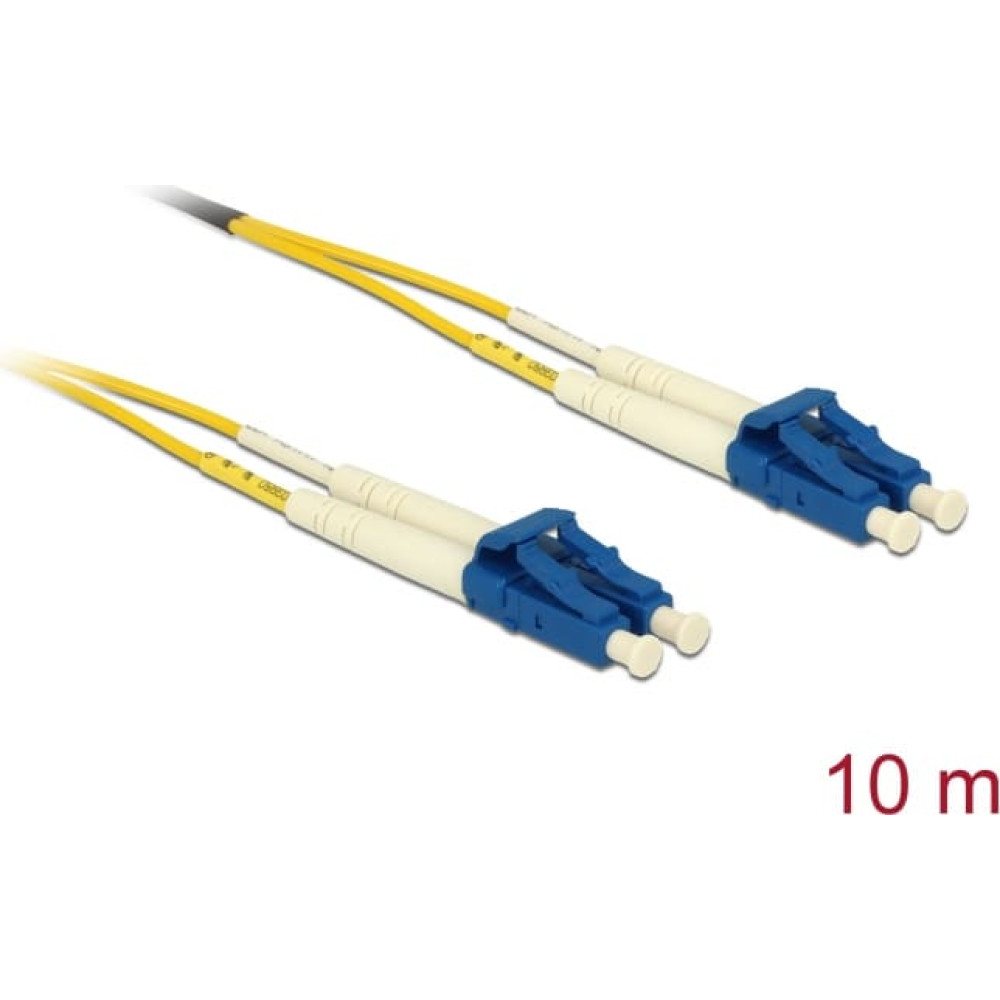 Delock Cable Optical Fibre LC > LC Singlemode OS2 10 m