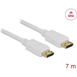Delock Cable DisplayPort 1.2 male > DisplayPort male 4K 60 Hz 7 m