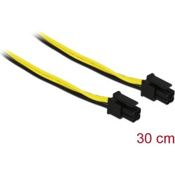 Delock Micro Fit 3.0 Cable 4 pin male > male 30 cm