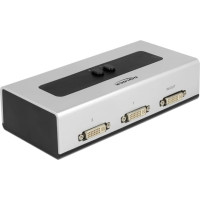 Delock Switch DVI 2 port manual bidirectional